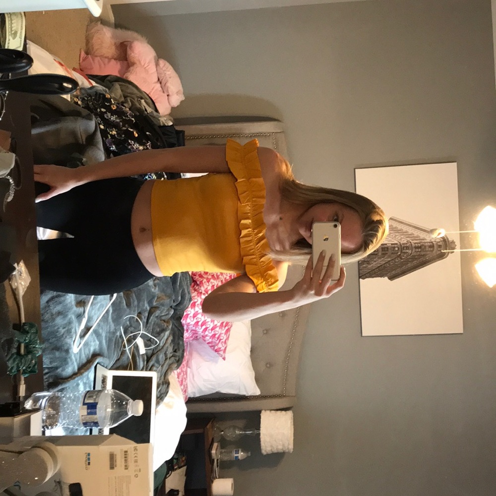 Forever 21, off shoulder crop top